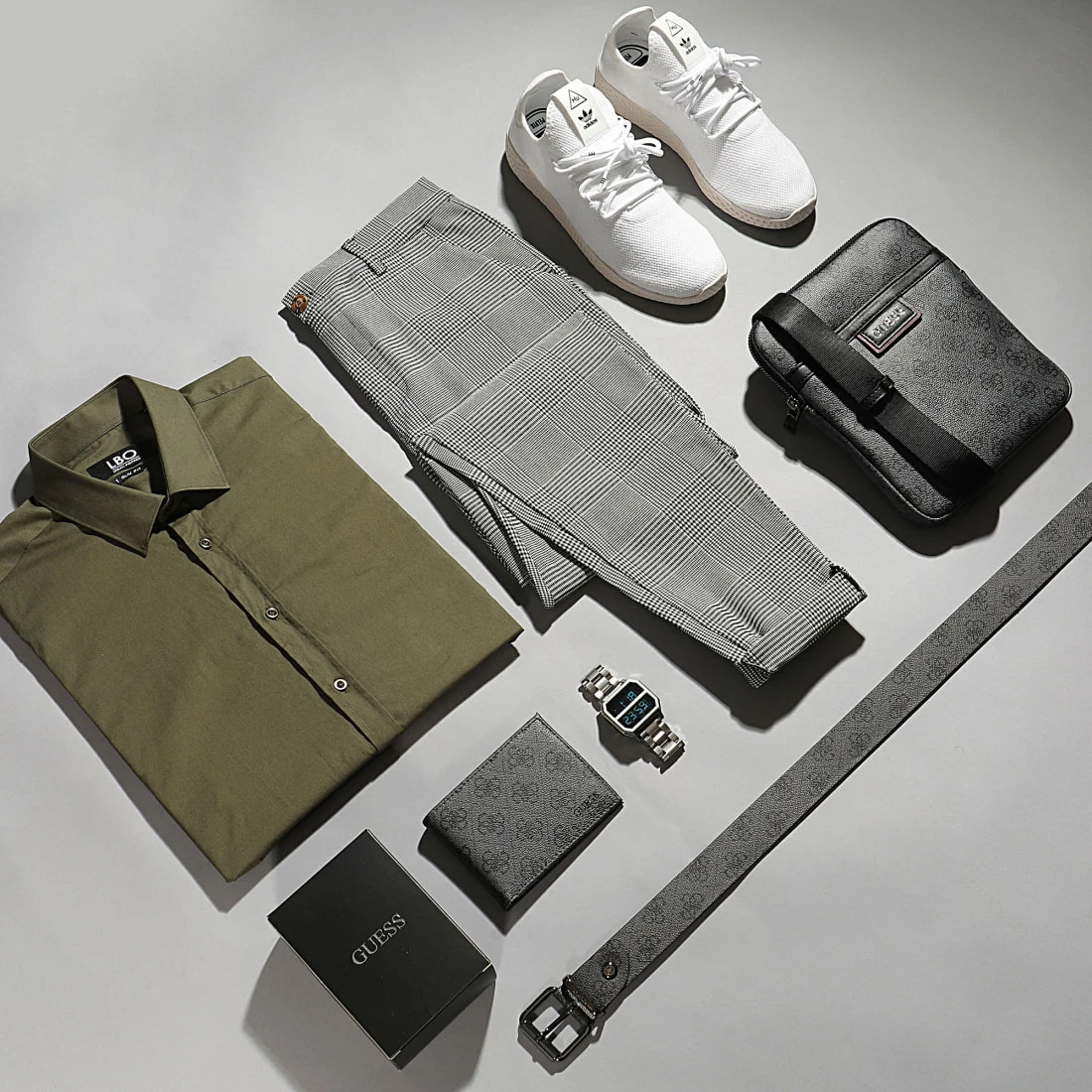 Tout neuf 😀 Chemise Manches Longues Slim Fit 1421 Vert Kaki de LBO ✔️ 5 Tout neuf 😀 Chemise Manches Longues Slim Fit 1421 Vert Kaki de LBO ✔️ – Image 3