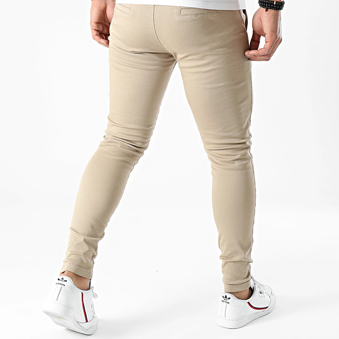 Le moins cher 🤩 Pantalon Chino Skinny 1355 Beige de LBO 👏 4 Le moins cher 🤩 Pantalon Chino Skinny 1355 Beige de LBO 👏 – Image 2
