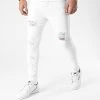 Offres 👍 Jean Skinny LB0544AH2 Blanc de LBO 🛒 -France LBO Soldes Boutique lbo 239689 FAB LBO LB0545AH2 WHITE 20201203T080533 01