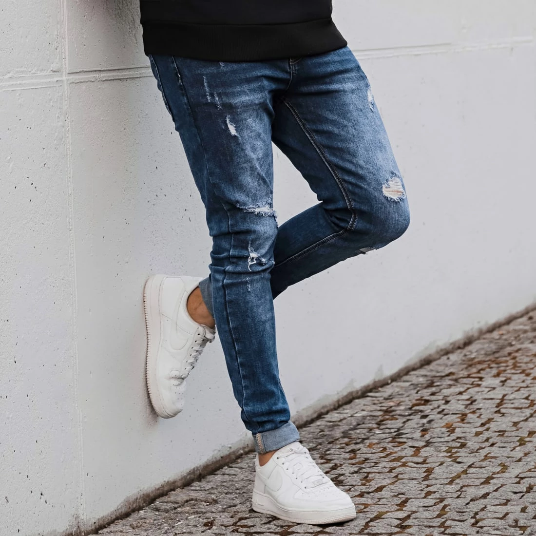 Top 10 👏 Jean Skinny Avec Déchirures LBOJG5 Bleu Denim 🎁 8 Top 10 👏 Jean Skinny Avec Déchirures LBOJG5 Bleu Denim 🎁 – Image 6