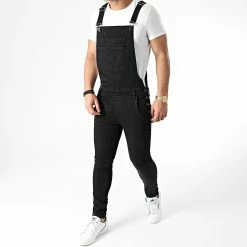 Coupon đ„ Salopette en Jean Slim 1458 Noir Denim de LBO â 9 Coupon đ„ Salopette en Jean Slim 1458 Noir Denim de LBO â -France LBO Soldes Boutique lbo 242298 FAB SHALBO 1458 20201203T152101 03