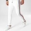 Promo ✨ Pantalon Jogging Avec Bandes Bleu Blanc Rouge 1449 Blanc de LBO 🛒 1 Promo ✨ Pantalon Jogging Avec Bandes Bleu Blanc Rouge 1449 Blanc de LBO 🛒 -France LBO Soldes Boutique lbo 243199 FAB SHALBO 1449 20210113T163008 01