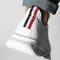 Promo ❤️ Baskets Mesh 1341 Blanc de LBO ✔️ -France LBO Soldes Boutique lbo 243470 FAB SHALBO 1341 20210209T154405 04