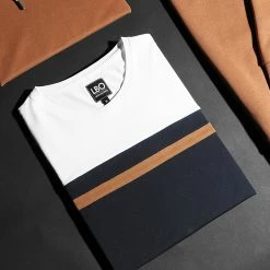 Les meilleures critiques de 🎁 Tee 👕 Shirt Tricolore 1474 Bleu Marine Blanc de LBO ⌛ -France LBO Soldes Boutique lbo 244544 FAB SHALBO 1474 20201231T102931 04