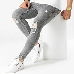 Offres 💯 Jean Skinny LB054D8AH2 Gris de LBO 🎁 9 Offres 💯 Jean Skinny LB054D8AH2 Gris de LBO 🎁 -France LBO Soldes Boutique lbo 244737 FAB LBO LB054D8AH2 LIGHTGREYDENIM 20210402T080638 03