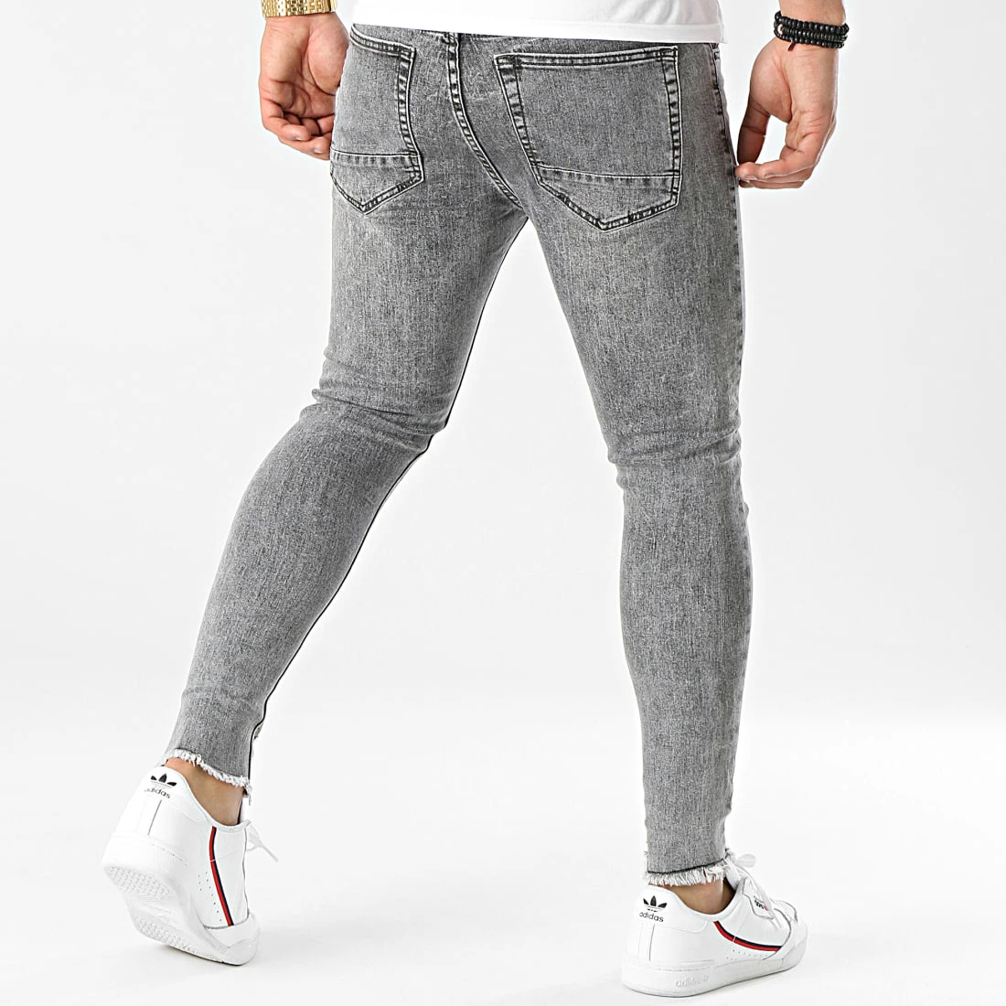 Offres 💯 Jean Skinny LB054D8AH2 Gris de LBO 🎁 6 Offres 💯 Jean Skinny LB054D8AH2 Gris de LBO 🎁 – Image 4