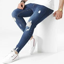 Bon marché ✔️ Jean Skinny LB054G8AH2 Bleu Denim de LBO 🌟 -France LBO Soldes Boutique lbo 245459 FAB LBO LB054G8AH2 BLUEDENIM 20210402T080858 03