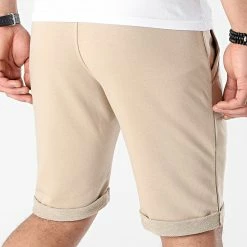 Meilleure vente 🔥 Short Jogging 1482 Beige de LBO 😍 -France LBO Soldes Boutique lbo 246343 FAB SHALBO 1482 20210311T152959 04