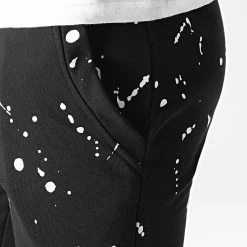 Tout neuf 🔥 Short Jogging Speckle 1493 Noir de LBO 🎉 -France LBO Soldes Boutique lbo 247249 FAB SHALBO 1493 20210219T081627 03