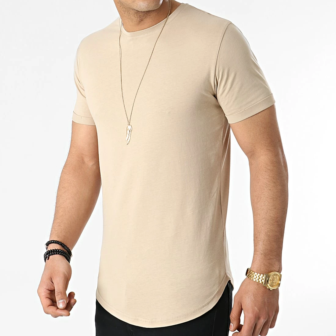 Sortie 😍 Tee 👚 Shirt Oversize 1568 Beige de LBO ✔️ 3 Sortie 😍 Tee 👚 Shirt Oversize 1568 Beige de LBO ✔️