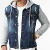 Meilleur prix ⌛ Veste Jean A Capuche 1522 Bleu Denim Gris Chiné de LBO 🔔 2 Meilleur prix ⌛ Veste Jean A Capuche 1522 Bleu Denim Gris Chiné de LBO 🔔 -France LBO Soldes Boutique lbo 256852 FAB SHALBO 1522 20210917T122426 01