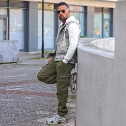 Bon marché 💯 Veste Jean A Capuche 1528 Gris Denim Gris Clair de LBO 🌟 -France LBO Soldes Boutique lbo 256861 FAB SHALBO 1528 20220302T094700 05