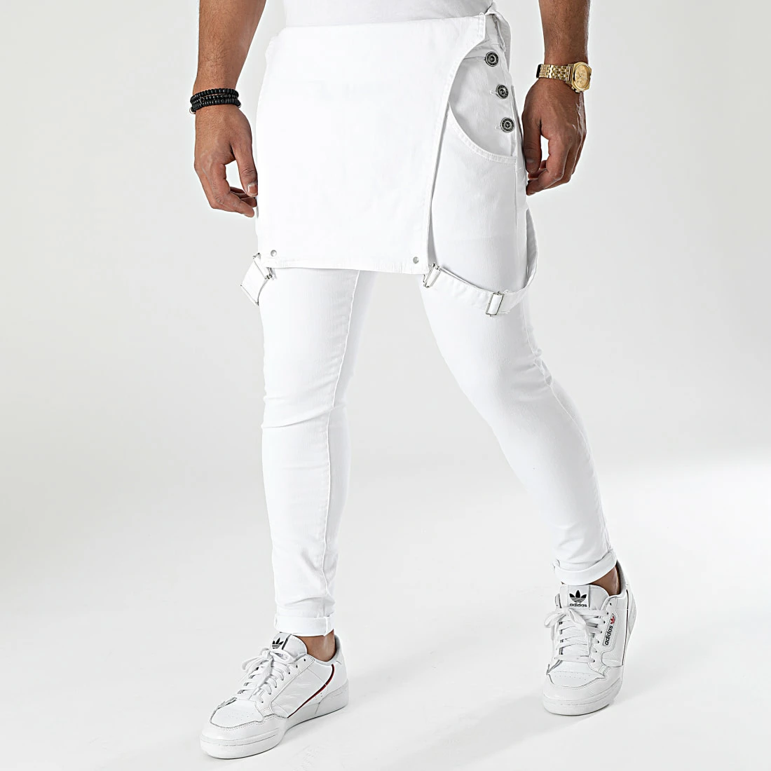 Top 10 🎁 Salopette En Jean Slim 1712 Blanc Denim de LBO ✨ 3 Top 10 🎁 Salopette En Jean Slim 1712 Blanc Denim de LBO ✨