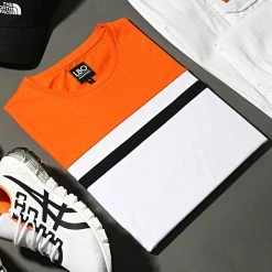 Sortie ✔️ Tee 👚 Shirt Tricolore 1632 Blanc Orange de LBO 😍 11 Sortie ✔️ Tee 👚 Shirt Tricolore 1632 Blanc Orange de LBO 😍 -France LBO Soldes Boutique lbo 261257 FAB SHALBO 1632 20210428T085621 04