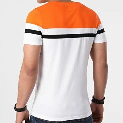 Sortie ✔️ Tee 👚 Shirt Tricolore 1632 Blanc Orange de LBO 😍 9 Sortie ✔️ Tee 👚 Shirt Tricolore 1632 Blanc Orange de LBO 😍 -France LBO Soldes Boutique lbo 261257 FAB SHALBO 1632 20210518T135830 03