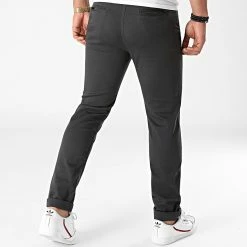 Meilleur prix 🎁 Pantalon Chino 1204 Gris Anthracite de LBO 👏 -France LBO Soldes Boutique lbo 262921 FAB SHALBO 1204 20210625T073704 04