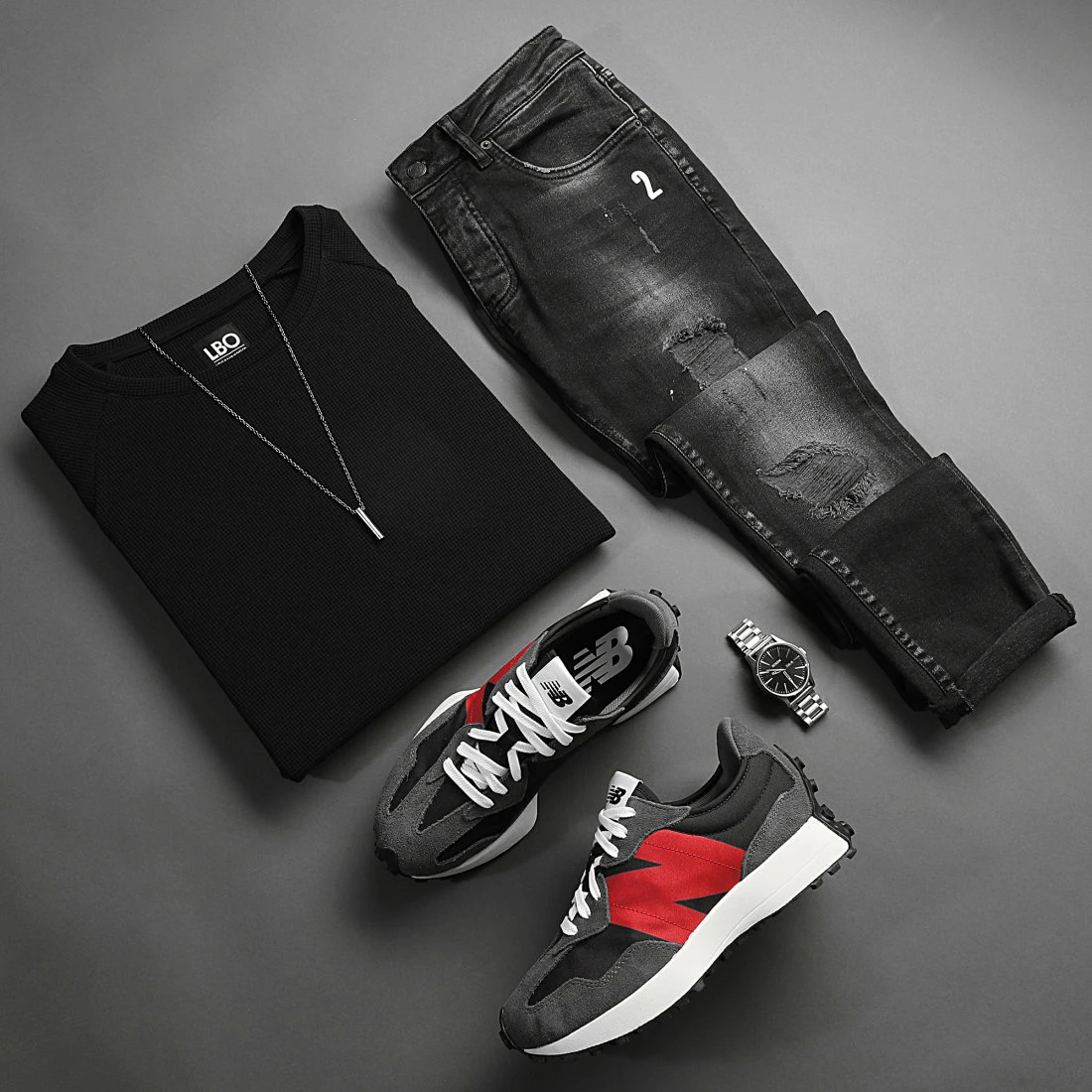 Offres ⌛ Sweat Crewneck Oversize 1731 Noir de LBO 🥰 5 Offres ⌛ Sweat Crewneck Oversize 1731 Noir de LBO 🥰 – Image 3