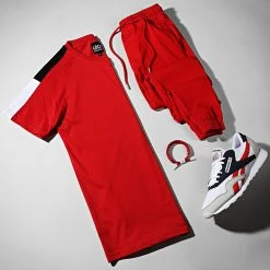 Le moins cher 🎉 Tee 👕 Shirt Raglan Bandes Bicolore 1742 Rouge de LBO 🌟 7 Le moins cher 🎉 Tee 👕 Shirt Raglan Bandes Bicolore 1742 Rouge de LBO 🌟 -France LBO Soldes Boutique lbo 262930 FAB SHALBO 1742 20210621T074518 03