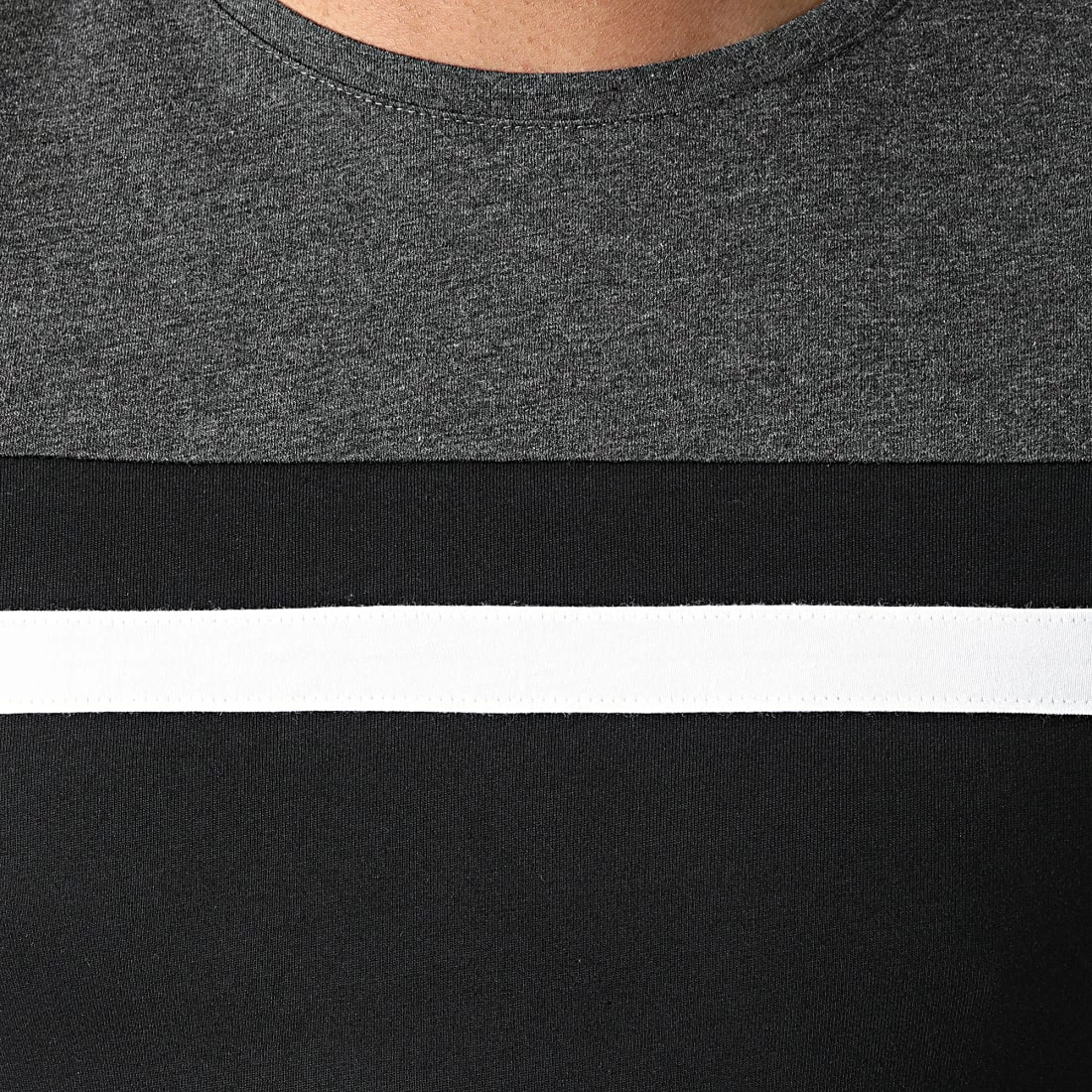 Meilleur prix ⭐ Ensemble Tee 👕 Shirt Pantalon Jogging Tricolore 1754 Noir Gris Anthracite de LBO 🎁 5 Meilleur prix ⭐ Ensemble Tee 👕 Shirt Pantalon Jogging Tricolore 1754 Noir Gris Anthracite de LBO 🎁 – Image 3