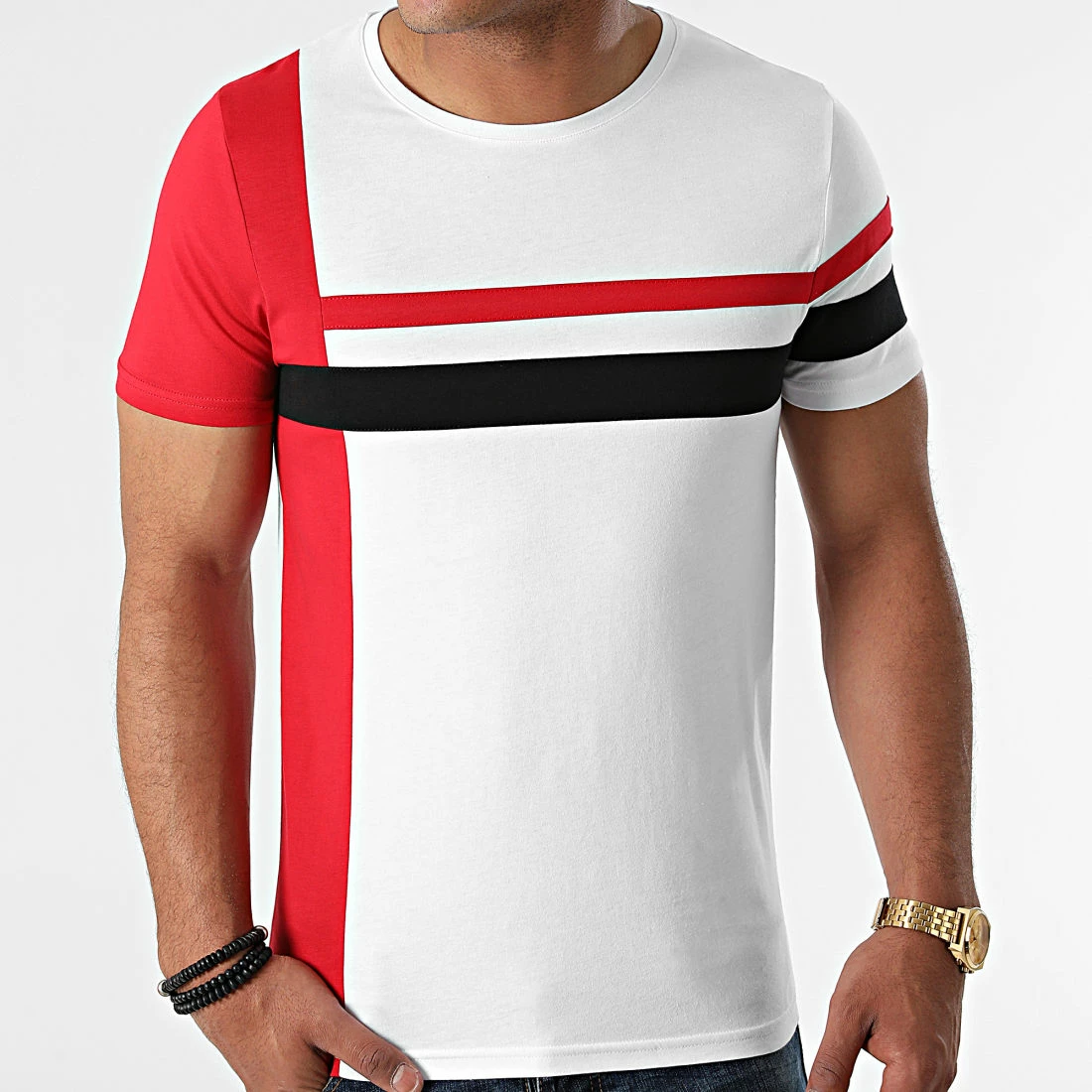 Coupon ⭐ Tee 👕 Shirt Tricolore 1640 Rouge Blanc de LBO 🛒 3 Coupon ⭐ Tee 👕 Shirt Tricolore 1640 Rouge Blanc de LBO 🛒