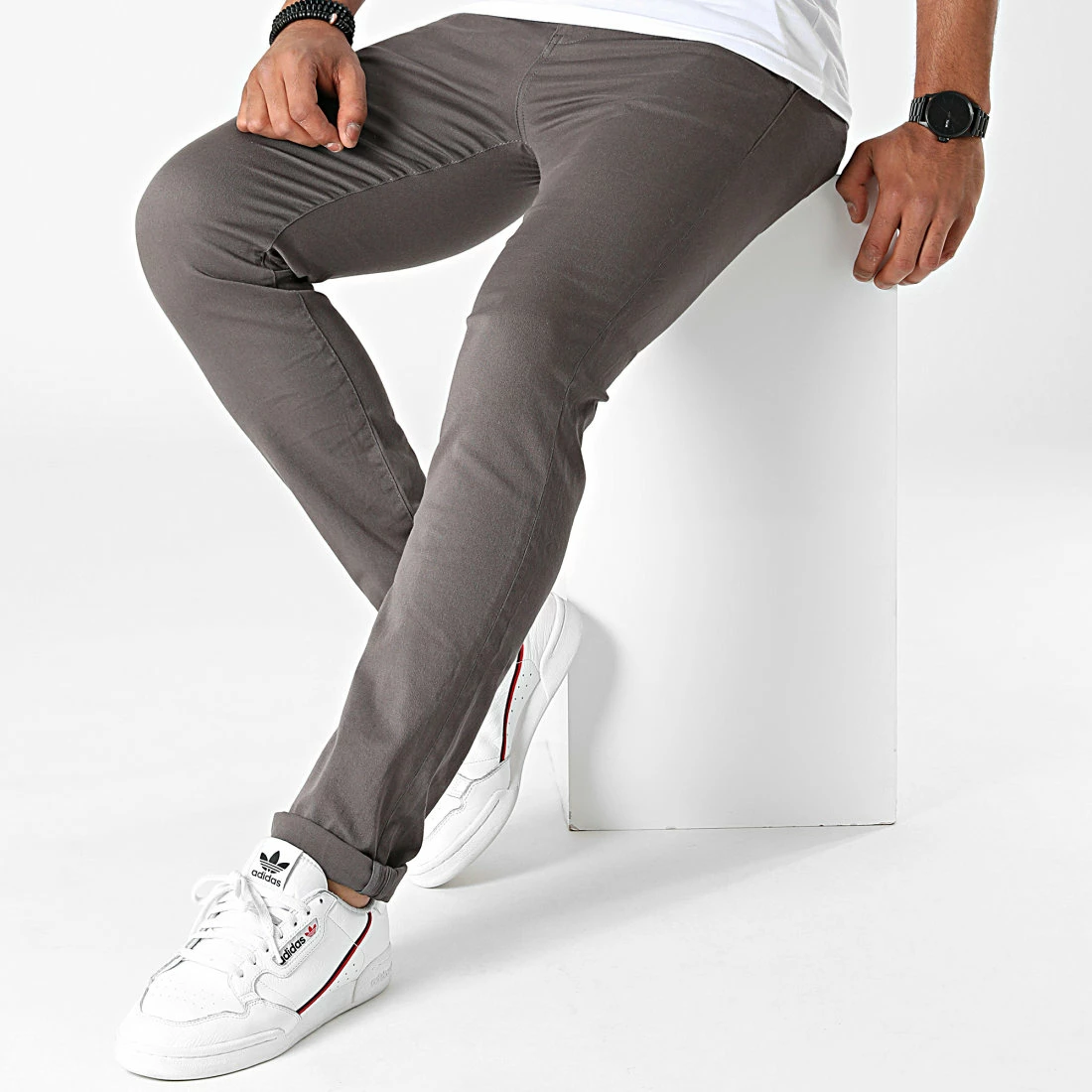 Grosses soldes 💯 Pantalon Chino 1205 Gris de LBO 😉 4 Grosses soldes 💯 Pantalon Chino 1205 Gris de LBO 😉 – Image 2