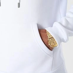 Budget 🥰 Lot de 2 Sweats Capuche 1769 Rose Pale Blanc de LBO 😍 -France LBO Soldes Boutique lbo 265090 FAB SHALBO 1769 20210625T151734 03