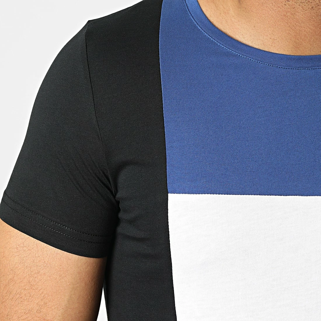 Grosses soldes 🌟 Tee 👕 Shirt Bande Tricolore 1774 Blanc Noir Bleu Roi de LBO ⭐ 4 Grosses soldes 🌟 Tee 👕 Shirt Bande Tricolore 1774 Blanc Noir Bleu Roi de LBO ⭐ – Image 2