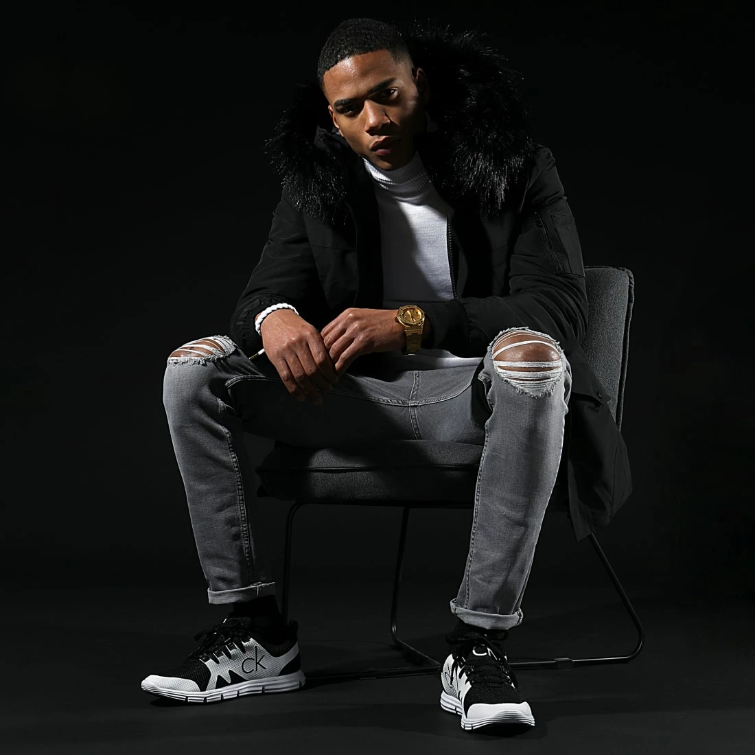 Meilleur prix 💯 Parka Tech Premium Avec Fourrure Noire 0016 Noir de LBO 👍 9 Meilleur prix 💯 Parka Tech Premium Avec Fourrure Noire 0016 Noir de LBO 👍 – Image 7