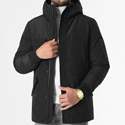 Les meilleures critiques de 🥰 Parka Tech Capuche Premium 0026 Noir de LBO 🥰