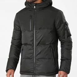 Tout neuf 👍 Doudoune Capuche Tech Puffer 0017 Noir de LBO 🥰 -France LBO Soldes Boutique lbo 269116 FAB LBO 1070510 0017 20211105T151324 03