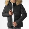 Nouveau 🎁 Doudoune Capuche Tech Puffer Avec Fourrure Beige 0018 Noir de LBO 🎉 -France LBO Soldes Boutique lbo 269119 FAB LBO 1070510 0018 20211112T135455 01