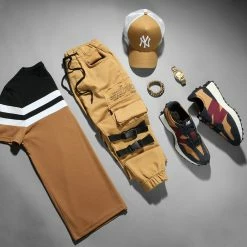 Nouveau 💯 Tee 👕 Shirt Tricolore 1718 Noir Blanc Camel de LBO 😀 -France LBO Soldes Boutique lbo 269416 FAB SHALBO 1718 20210719T080844 03