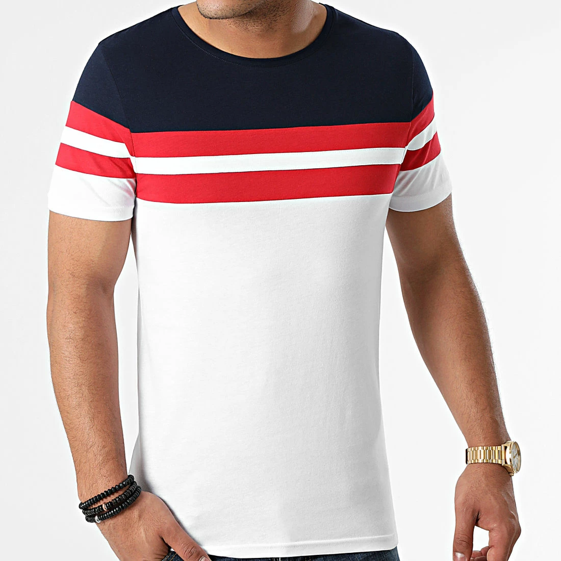 Meilleur prix ⌛ Tee 👕 Shirt Tricolore 1767 Bleu Marine Rouge Blanc de LBO 🔥 3 Meilleur prix ⌛ Tee 👕 Shirt Tricolore 1767 Bleu Marine Rouge Blanc de LBO 🔥