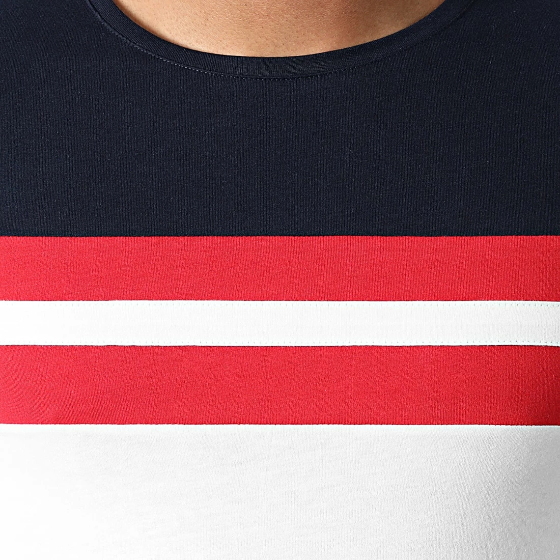 Meilleur prix ⌛ Tee 👕 Shirt Tricolore 1767 Bleu Marine Rouge Blanc de LBO 🔥 4 Meilleur prix ⌛ Tee 👕 Shirt Tricolore 1767 Bleu Marine Rouge Blanc de LBO 🔥 – Image 2