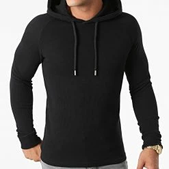 Meilleure affaire 🌟 Sweat Capuche 1876 Noir de LBO ✔️
