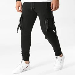 Meilleure affaire 🧨 Pantalon Jogging Cargo 1771 Noir de LBO ❤️