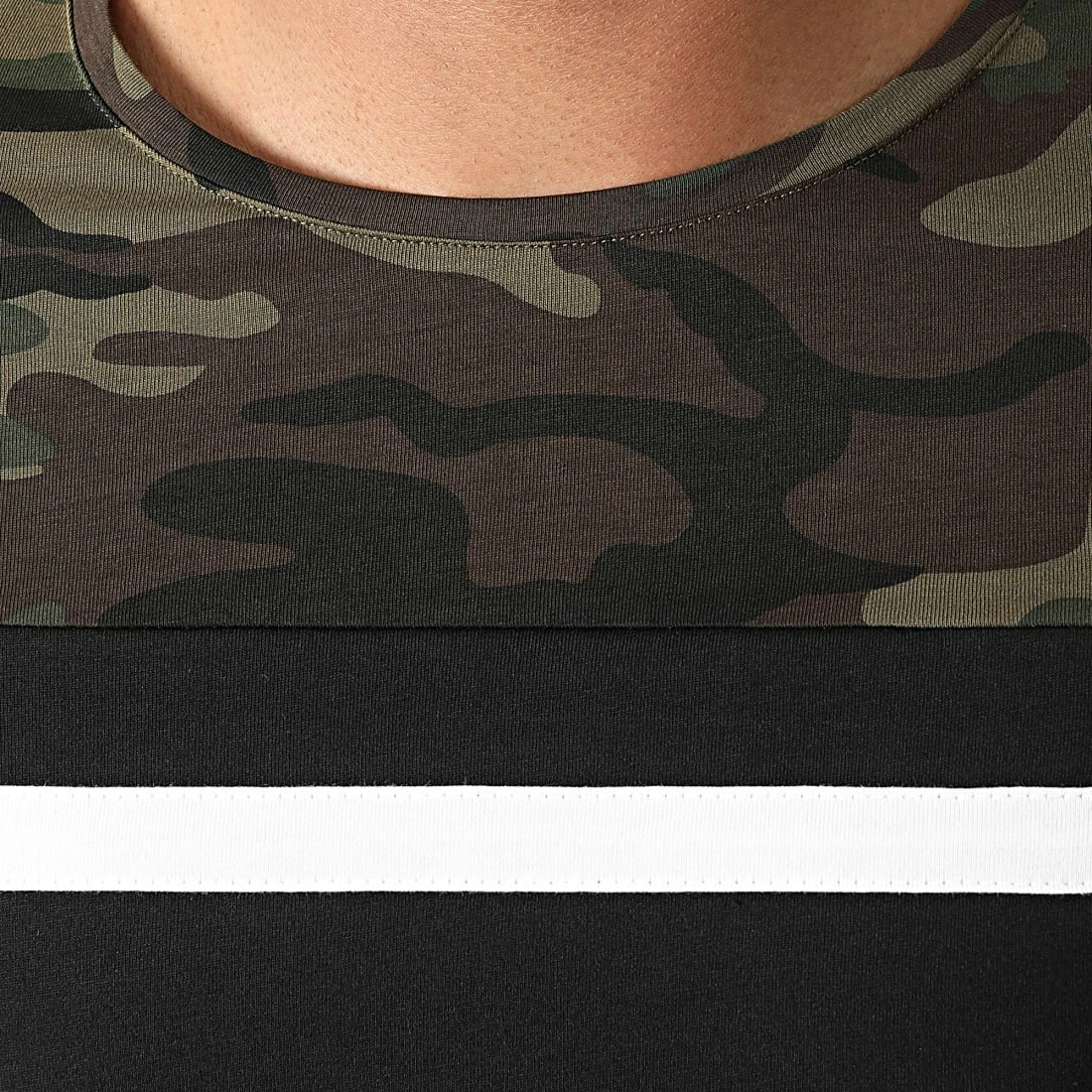 Vente flash 🔥 Tee 👕 Shirt Manches Longues Tricolore 1899 Camouflage Noir de LBO 🔥 4 Vente flash 🔥 Tee 👕 Shirt Manches Longues Tricolore 1899 Camouflage Noir de LBO 🔥 – Image 2