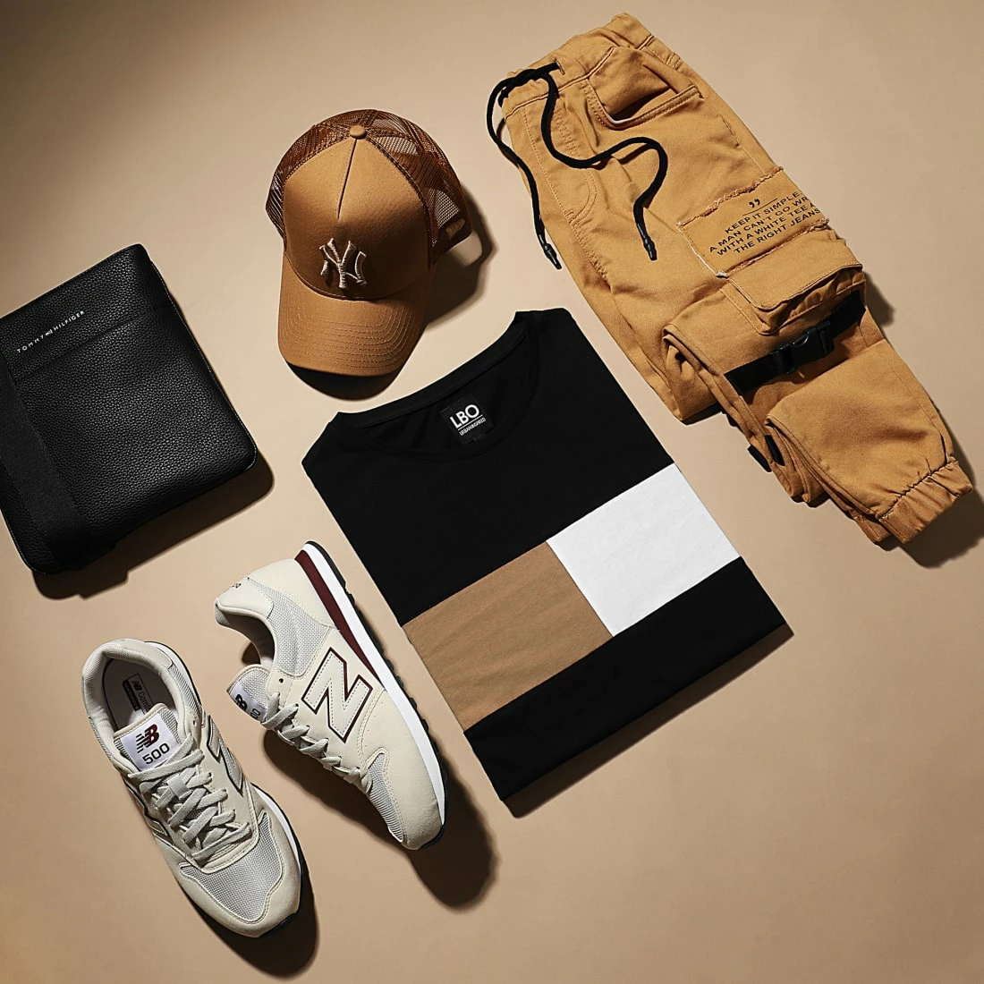 Promo 😍 Tee 👚 Shirt Manches Longues Empiècement Bicolore 1803 Noir Camel de LBO ✨ 5 Promo 😍 Tee 👚 Shirt Manches Longues Empiècement Bicolore 1803 Noir Camel de LBO ✨ – Image 3