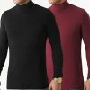 Les meilleures critiques de 🧨 Lot De 2 Tee 👕 Shirts Col Roulé Manches Longues Unis 1438 Noir Bordeaux de LBO 🎉 -France LBO Soldes Boutique lbo 275338 FAB SHALBO 1438 20211210T114707 01