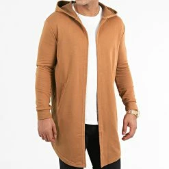 Top 10 🌟 Gilet Oversize Avec Capuche 1631 Camel de LBO 🎉