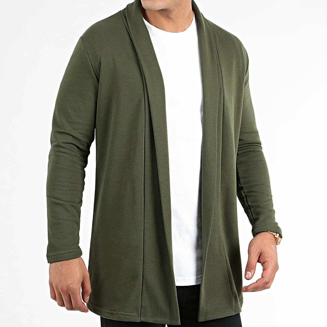 Le moins cher ❤️ Gilet Oversize 1764 Vert Kaki de LBO ❤️ 3 Le moins cher ❤️ Gilet Oversize 1764 Vert Kaki de LBO ❤️