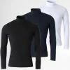 Vente flash 😍 Lot De 3 Tee 👚 Shirts Col Roulé Manches Longues Unis 1991 Noir Bleu Marine Blanc de LBO ✨ 2 Vente flash 😍 Lot De 3 Tee 👚 Shirts Col Roulé Manches Longues Unis 1991 Noir Bleu Marine Blanc de LBO ✨ -France LBO Soldes Boutique lbo 275388 FAB SHALBO 1991 20210903T143039 01
