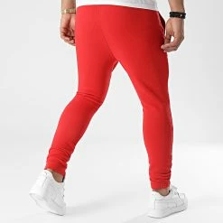 Vente flash 🎉 Pantalon Jogging Uni 95 Rouge de LBO 🧨 -France LBO Soldes Boutique lbo 275400 FAB LBO 1070546 0095 20211112T144635 04