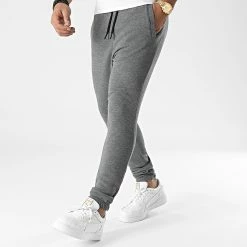 Nouveau 🔔 Pantalon Jogging Uni 96 Gris Anthracite de LBO 👏 -France LBO Soldes Boutique lbo 275401 FAB LBO 1070546 0096 20211112T144705 03