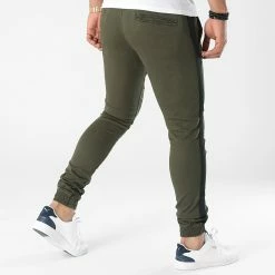 Meilleure affaire 🔔 Jogger Pant Super Skinny A Bandes 1912 Vert Kaki de LBO ✨ 10 Meilleure affaire 🔔 Jogger Pant Super Skinny A Bandes 1912 Vert Kaki de LBO ✨ -France LBO Soldes Boutique lbo 276534 FAB SHALBO 1912 20210903T094019 04