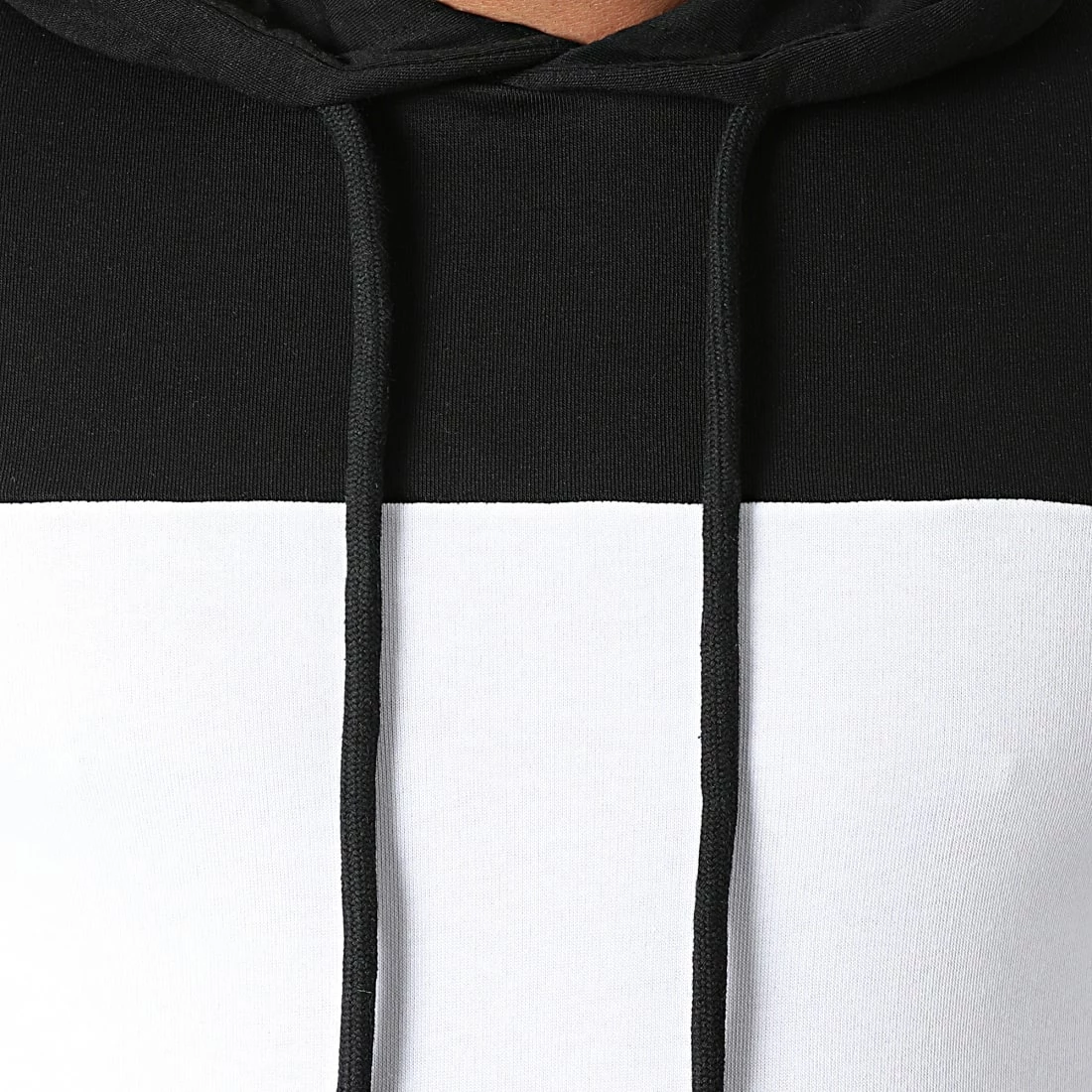 Le moins cher 🎉 Sweat Capuche Bicolore 1956 Blanc Noir de LBO ⭐ 4 Le moins cher 🎉 Sweat Capuche Bicolore 1956 Blanc Noir de LBO ⭐ – Image 2