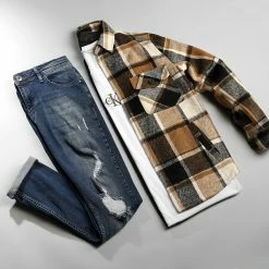 De gros 👍 Jean Slim Fit Avec Déchirures 1865 Bleu Denim de LBO 🥰 -France LBO Soldes Boutique lbo 277036 FAB SHALBO 1865 20210921T094049 05