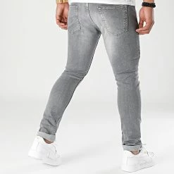 Les meilleures critiques de 🎉 Jean Slim Fit 1870 Denim Gris Clair de LBO 😀 -France LBO Soldes Boutique lbo 277039 FAB SHALBO 1870 20210910T153433 04