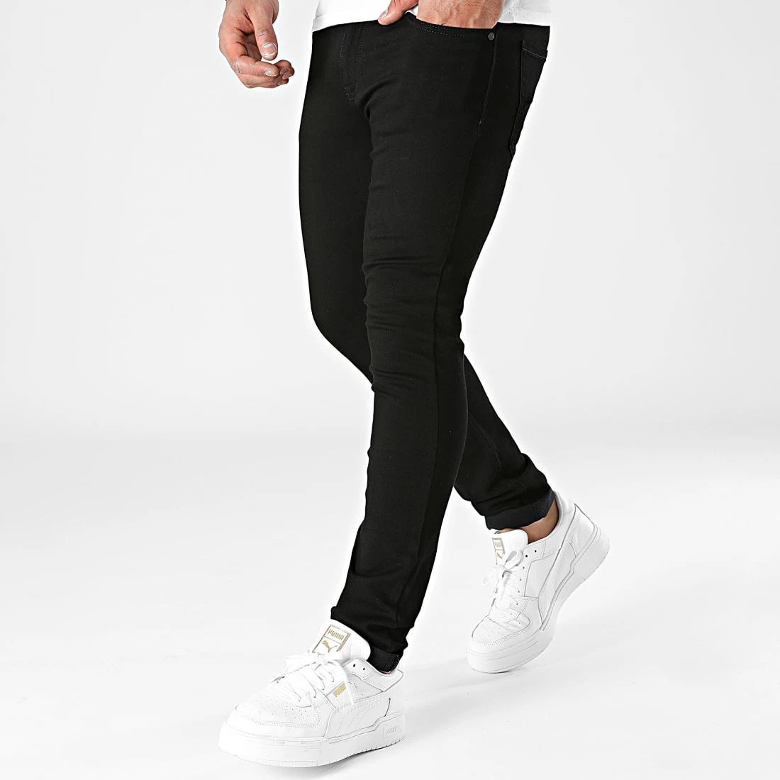 Grosses soldes 🧨 Jean Slim Fit 1872 Denim Noir de LBO 🥰 5 Grosses soldes 🧨 Jean Slim Fit 1872 Denim Noir de LBO 🥰 – Image 3