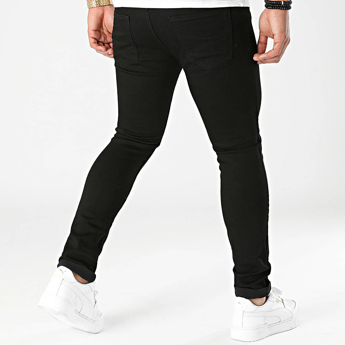 Grosses soldes 🧨 Jean Slim Fit 1872 Denim Noir de LBO 🥰 6 Grosses soldes 🧨 Jean Slim Fit 1872 Denim Noir de LBO 🥰 – Image 4
